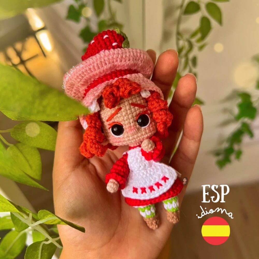 Mini Frutillita • Patrón Digital 🍓