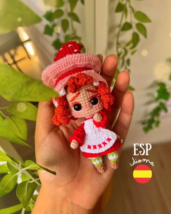 Mini Frutillita • Patrón Digital 🍓