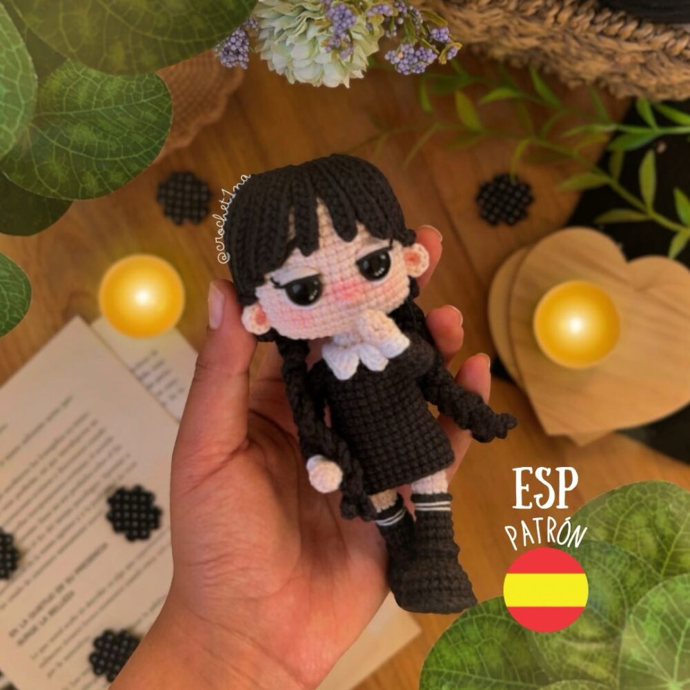 Merlina • Patrón Digital 🖤